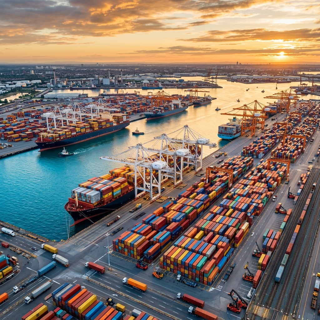 Redvora Global Sourcing and Shipping — Container Port Operations